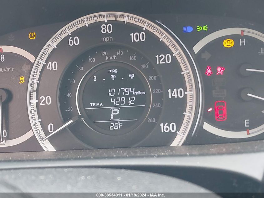 2017 HONDA ACCORD LX - 1HGCR2F38HA229131