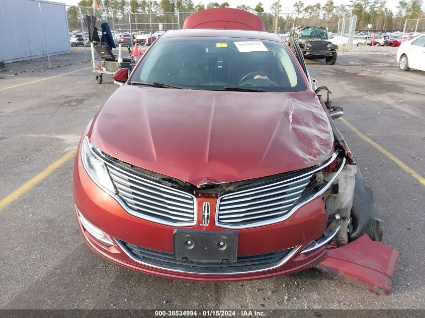 2014 LINCOLN MKZ HYBRID - 3LN6L2LU0ER803177