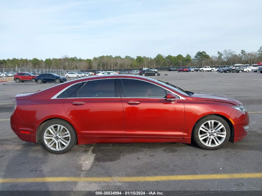 2014 LINCOLN MKZ HYBRID - 3LN6L2LU0ER803177