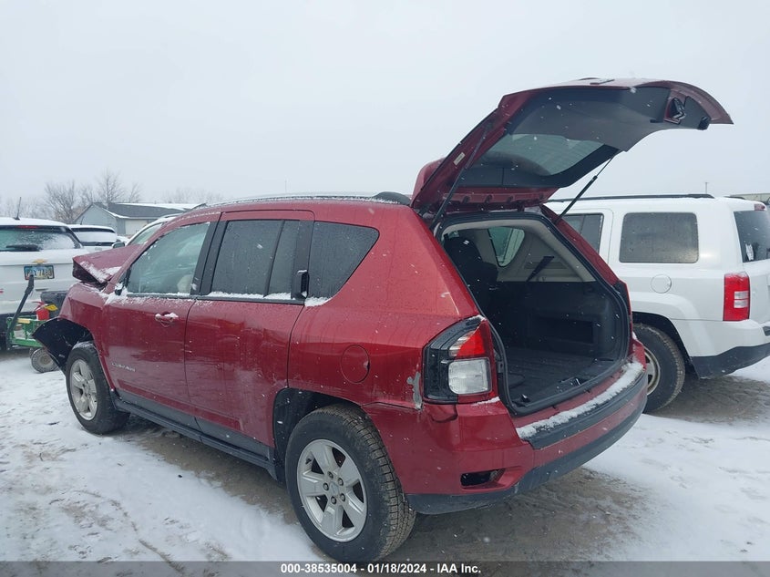 VIN 1C4NJCBA2HD189524 2017 JEEP COMPASS SPORT