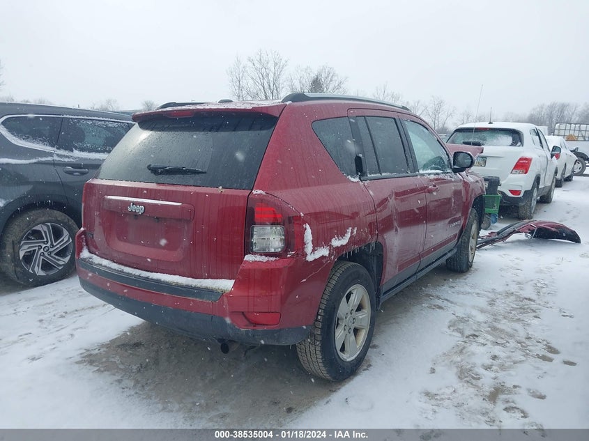 VIN 1C4NJCBA2HD189524 2017 JEEP COMPASS SPORT