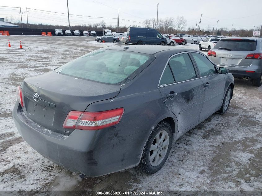 4T4BF3EK3BR191610 | 2011 TOYOTA CAMRY