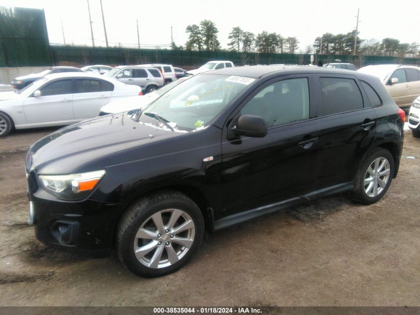 2014 MITSUBISHI OUTLANDER SPORT ES - 4A4AR3AU0EE004355