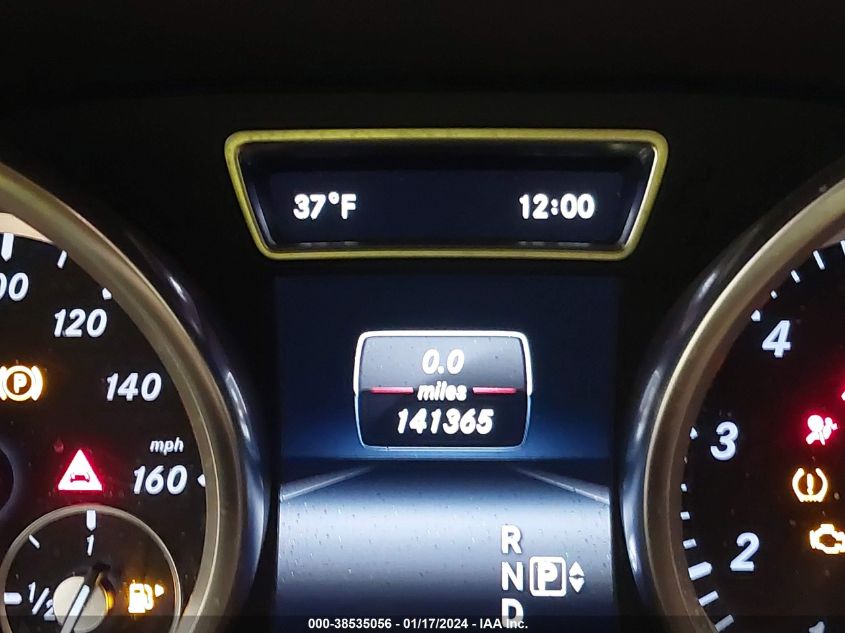 2014 MERCEDES-BENZ ML 550 4MATIC - 4JGDA7DB6EA326367