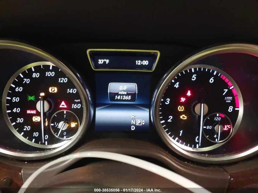 2014 MERCEDES-BENZ ML 550 4MATIC - 4JGDA7DB6EA326367
