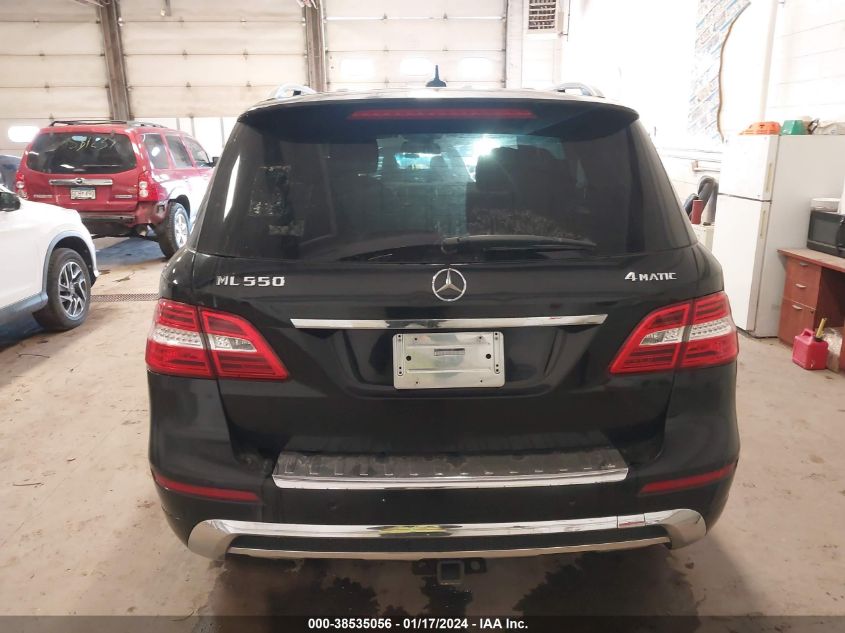 2014 MERCEDES-BENZ ML 550 4MATIC - 4JGDA7DB6EA326367