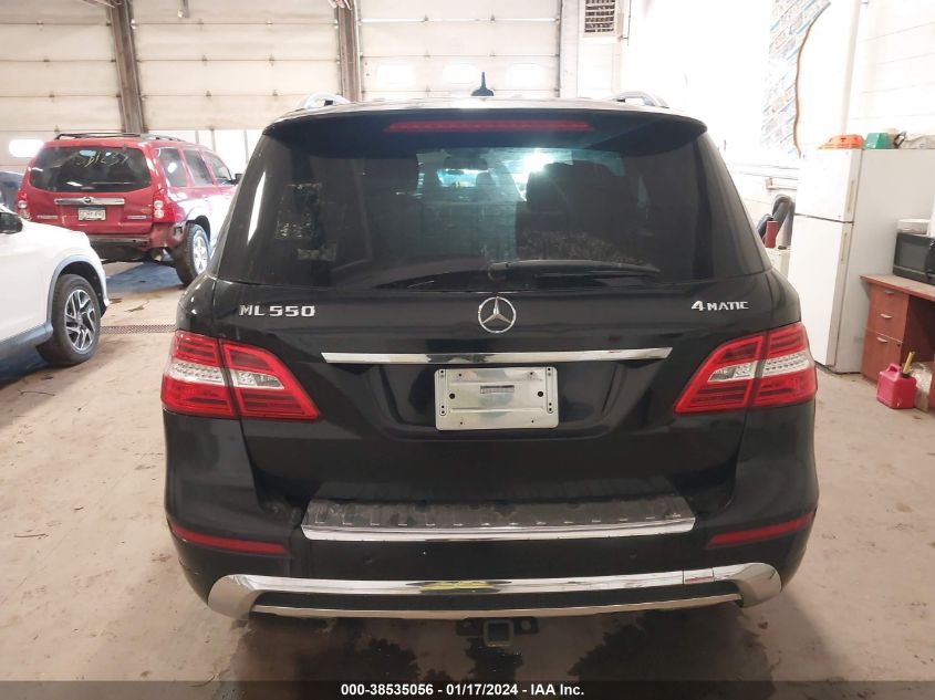 2014 MERCEDES-BENZ ML 550 4MATIC 4JGDA7DB6EA326367