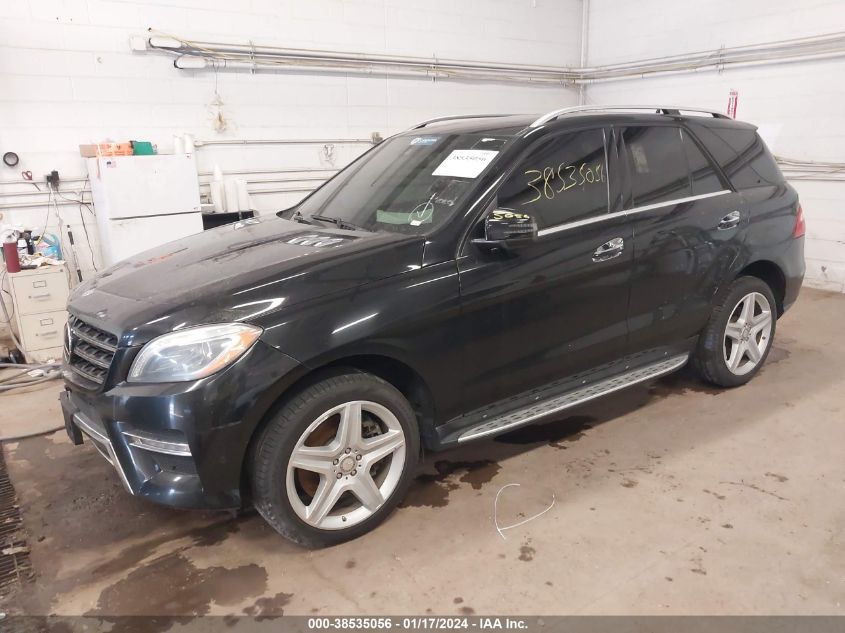 2014 MERCEDES-BENZ ML 550 4MATIC 4JGDA7DB6EA326367