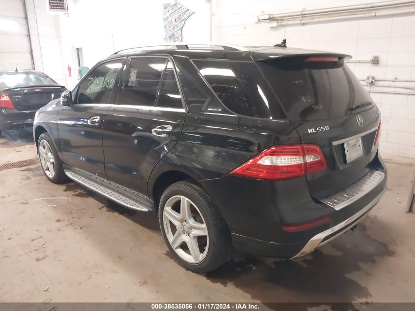 2014 MERCEDES-BENZ ML 550 4MATIC 4JGDA7DB6EA326367