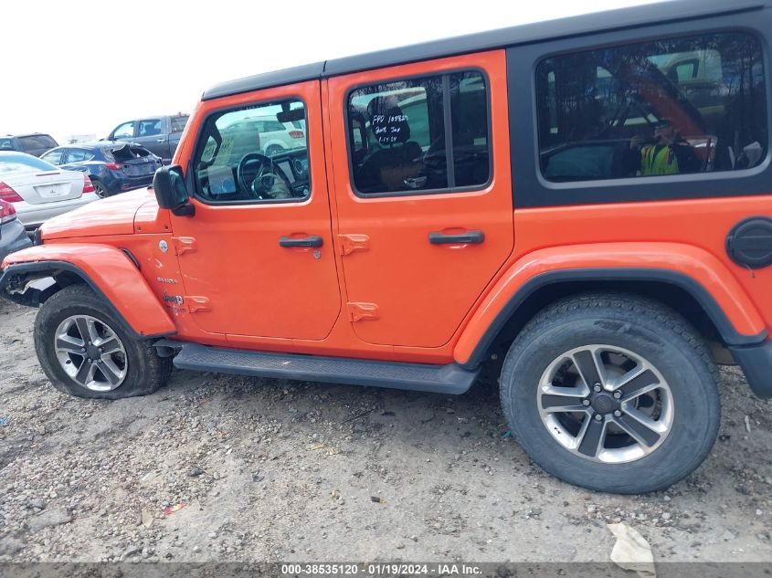 2018 JEEP WRANGLER UNLIMITED SAHARA - 1C4HJXEG3JW193144
