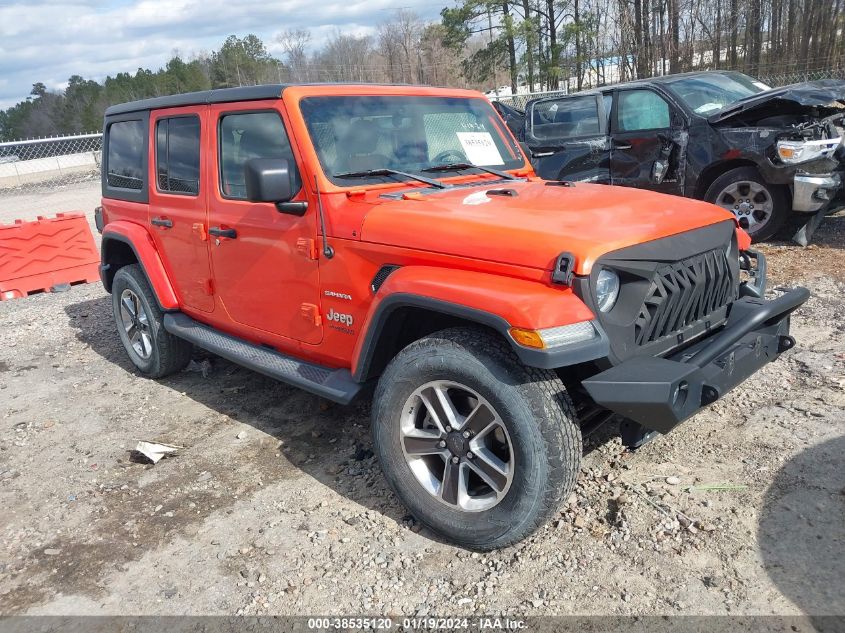2018 JEEP WRANGLER UNLIMITED SAHARA - 1C4HJXEG3JW193144