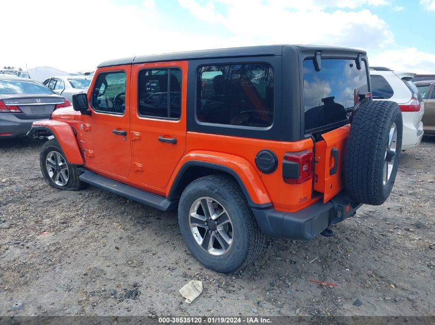 2018 JEEP WRANGLER UNLIMITED SAHARA - 1C4HJXEG3JW193144