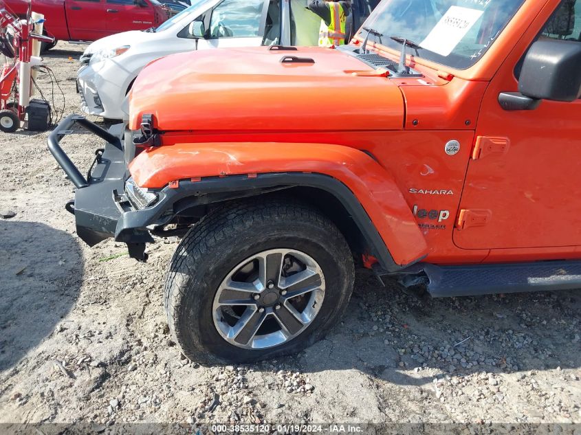 2018 JEEP WRANGLER UNLIMITED SAHARA - 1C4HJXEG3JW193144