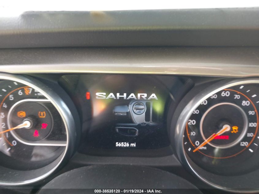 2018 JEEP WRANGLER UNLIMITED SAHARA - 1C4HJXEG3JW193144