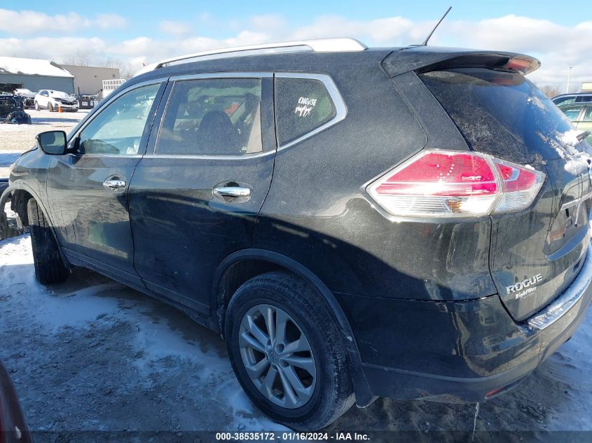 2016 NISSAN ROGUE S/SL/SV - KNMAT2MV1GP678853