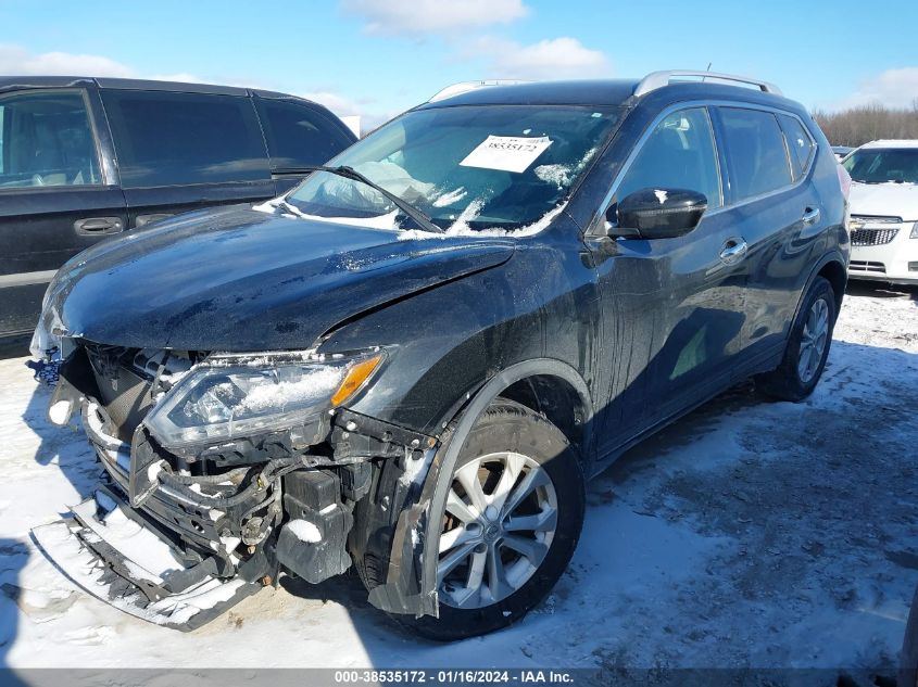 2016 NISSAN ROGUE S/SL/SV - KNMAT2MV1GP678853