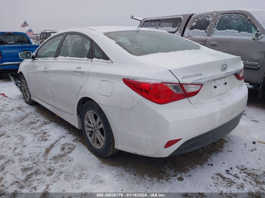 2014 HYUNDAI SONATA GLS - 5NPEB4ACXEH869814