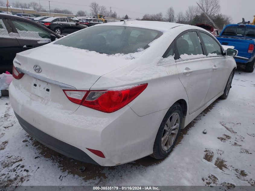 2014 HYUNDAI SONATA GLS - 5NPEB4ACXEH869814