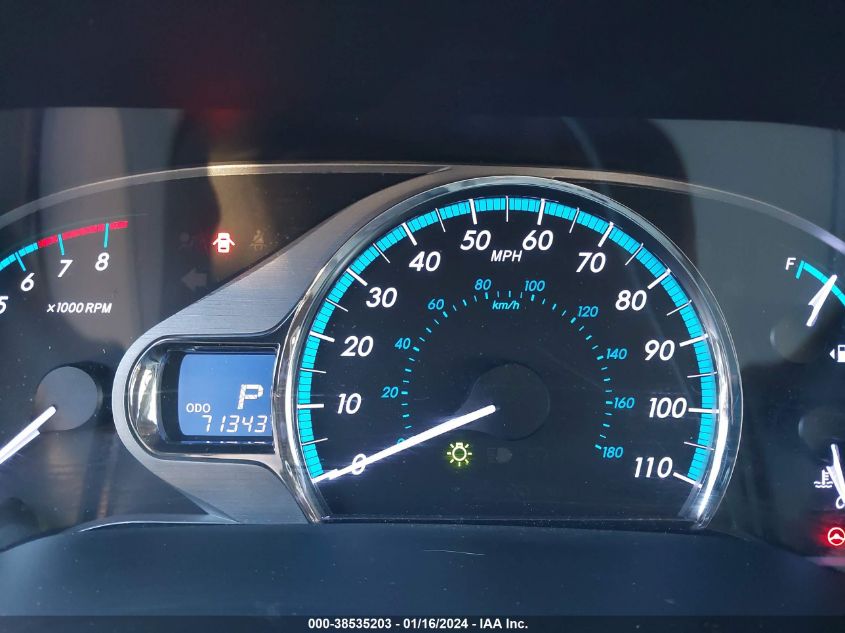 2013 TOYOTA SIENNA LIMITED V6 7 PASSENGER - 5TDYK3DC1DS384781