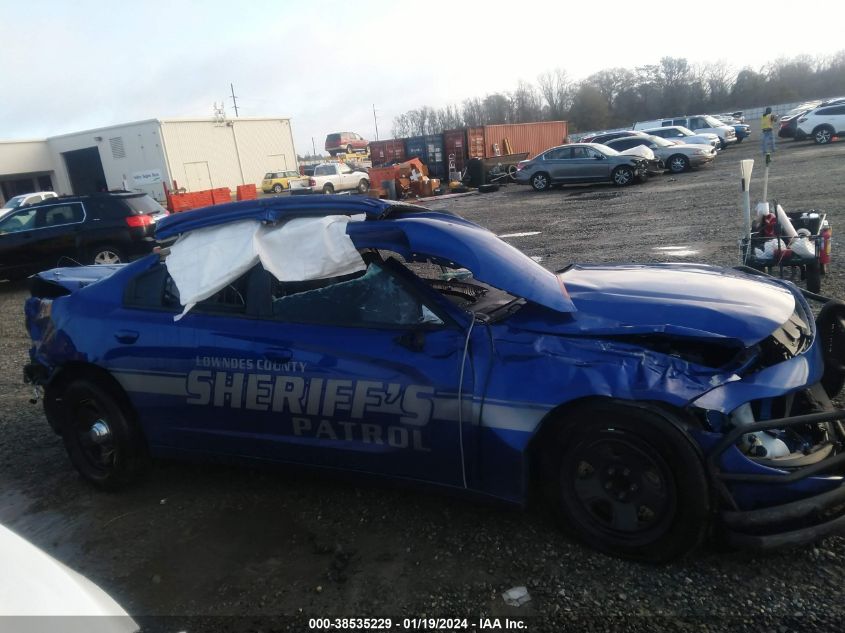 2018 DODGE CHARGER POLICE - 2C3CDXAT3JH169644