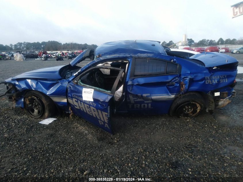2018 DODGE CHARGER POLICE - 2C3CDXAT3JH169644