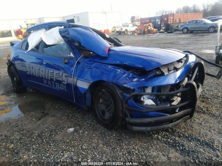 2018 DODGE CHARGER POLICE - 2C3CDXAT3JH169644