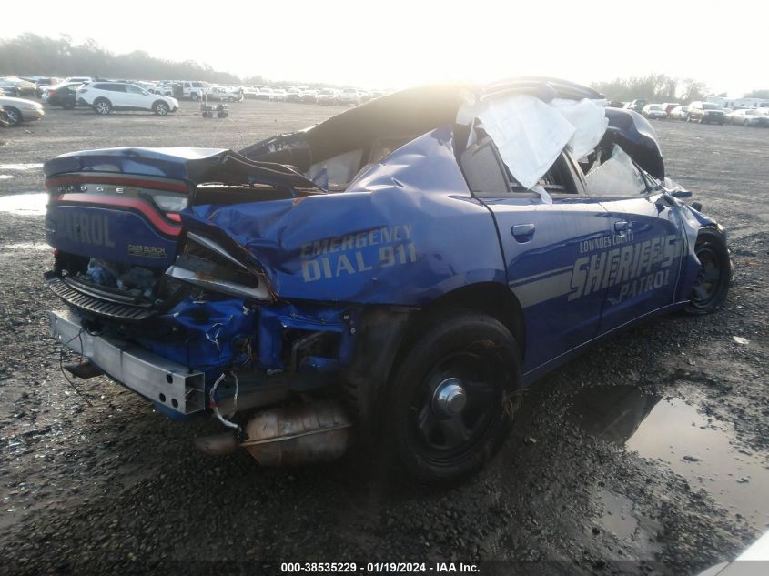 2018 DODGE CHARGER POLICE - 2C3CDXAT3JH169644