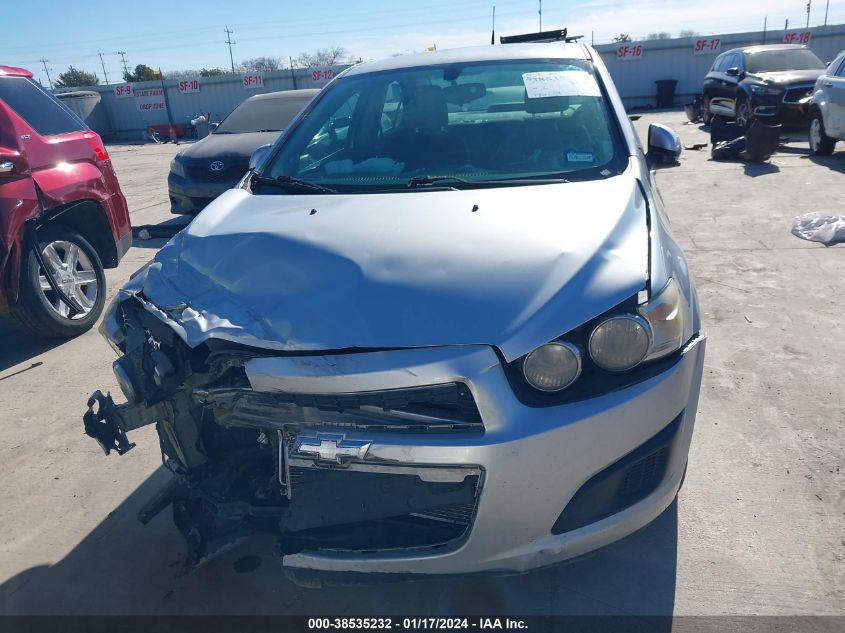 2014 CHEVROLET SONIC LT AUTO - 1G1JC5SH9E4182866