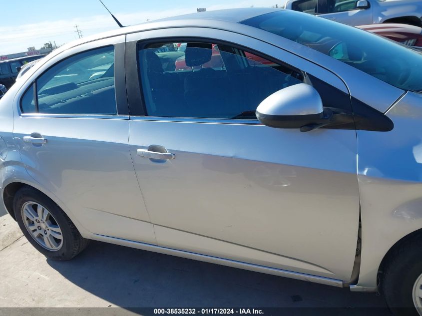 2014 CHEVROLET SONIC LT AUTO - 1G1JC5SH9E4182866