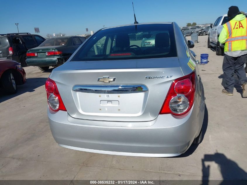 2014 CHEVROLET SONIC LT AUTO - 1G1JC5SH9E4182866