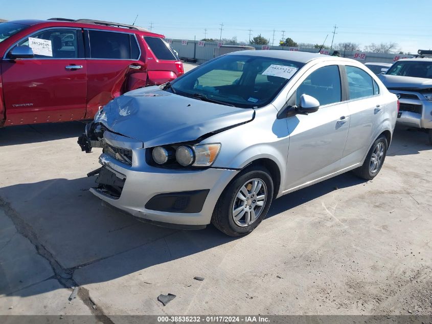 2014 CHEVROLET SONIC LT AUTO - 1G1JC5SH9E4182866