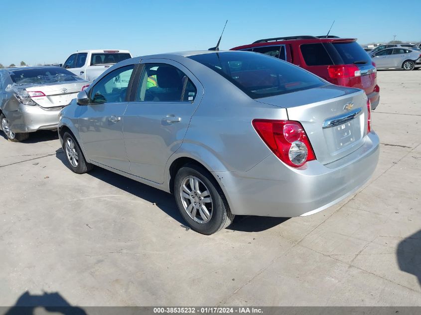 2014 CHEVROLET SONIC LT AUTO - 1G1JC5SH9E4182866