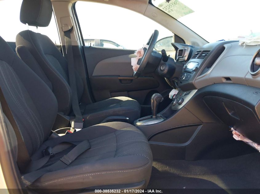 2014 CHEVROLET SONIC LT AUTO - 1G1JC5SH9E4182866