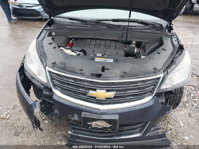 2015 CHEVROLET TRAVERSE LS - 1GNKRFKD7FJ192089