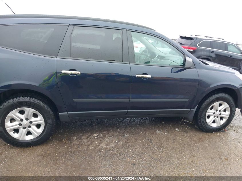 2015 CHEVROLET TRAVERSE LS - 1GNKRFKD7FJ192089