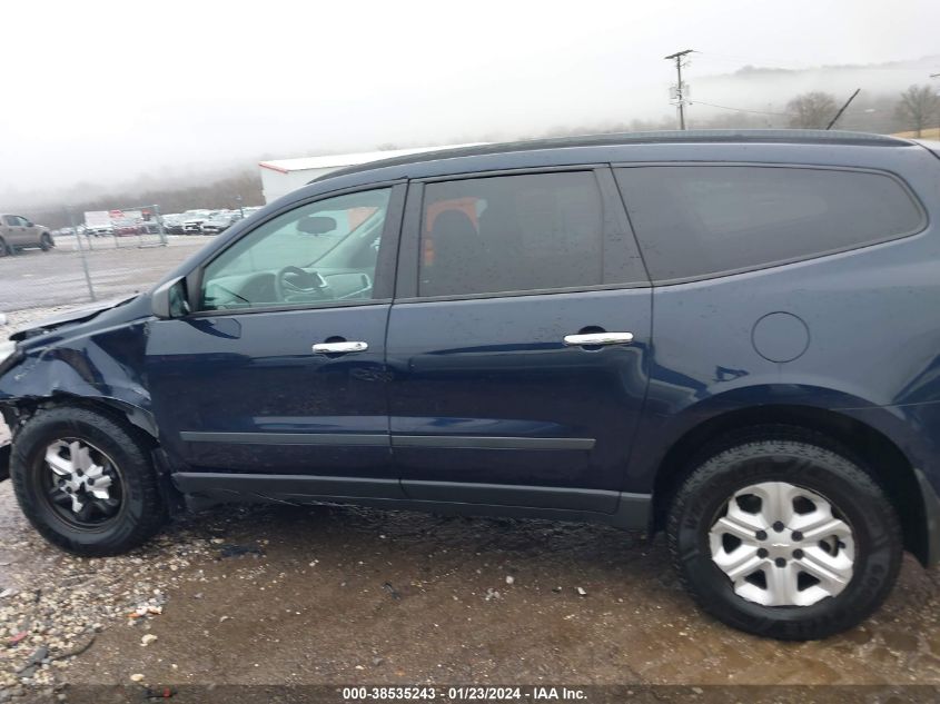 2015 CHEVROLET TRAVERSE LS - 1GNKRFKD7FJ192089