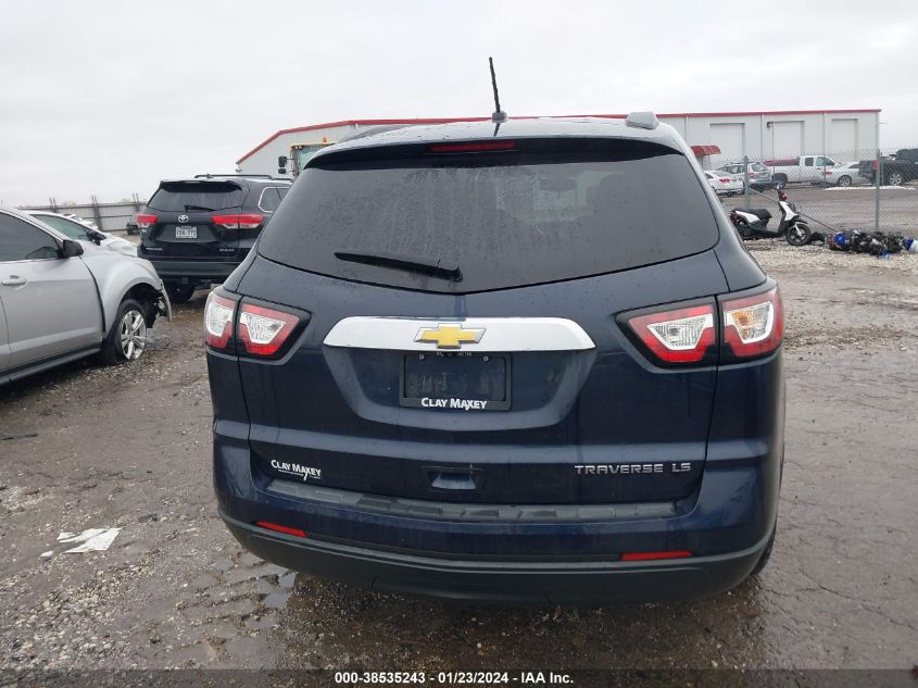 2015 CHEVROLET TRAVERSE LS - 1GNKRFKD7FJ192089