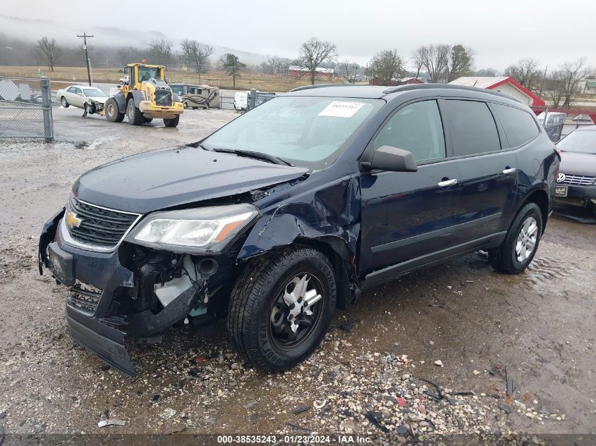 2015 CHEVROLET TRAVERSE LS - 1GNKRFKD7FJ192089