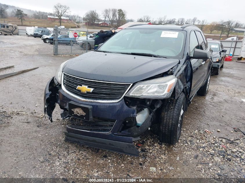 2015 CHEVROLET TRAVERSE LS - 1GNKRFKD7FJ192089