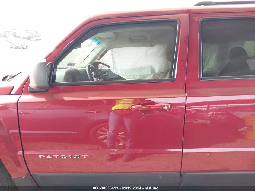 2015 JEEP PATRIOT LATITUDE - 1C4NJPFB2FD418873