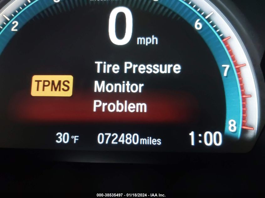 2018 HONDA CIVIC EX JHMFC1F39JX028573