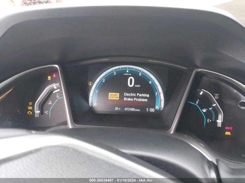 2018 HONDA CIVIC EX JHMFC1F39JX028573
