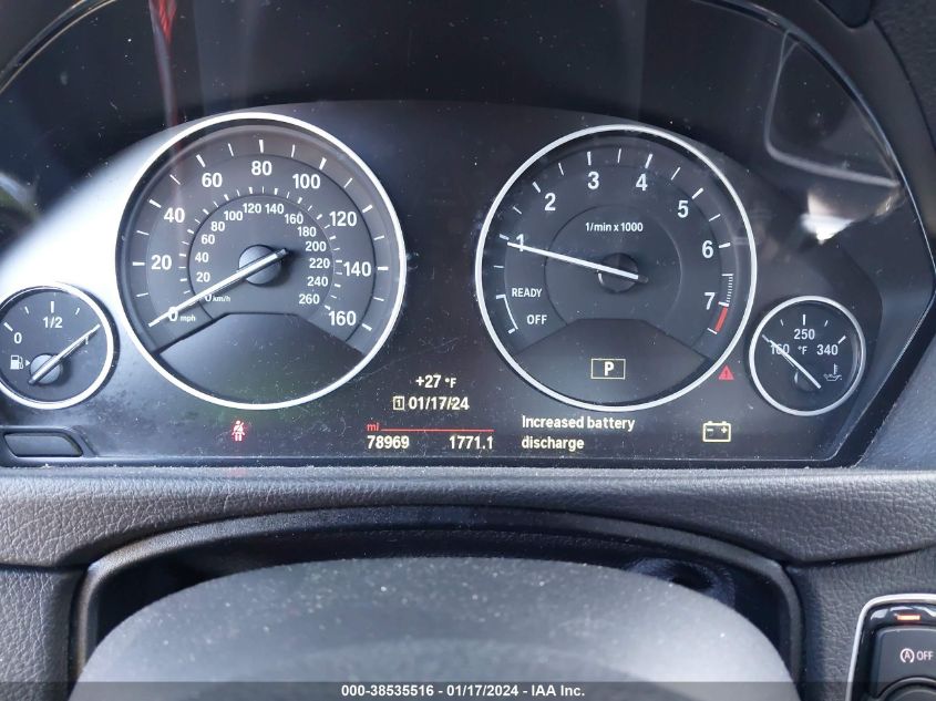 2015 BMW 328I XDRIVE - WBA3B3G52FNT19564