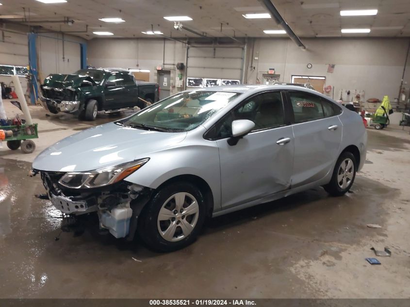 2017 CHEVROLET CRUZE LS AUTO - 1G1BC5SM7H7177718