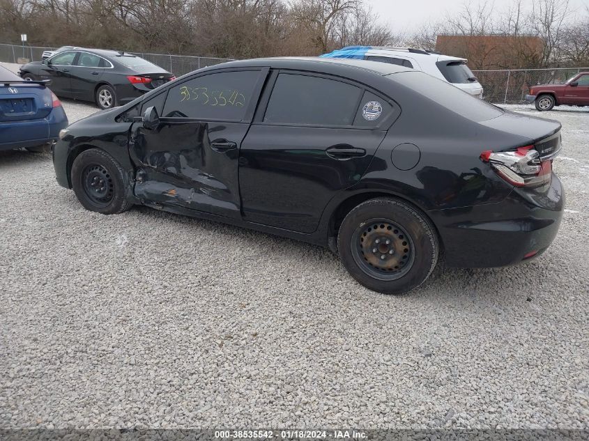 2014 HONDA CIVIC LX - 19XFB2F51EE018881