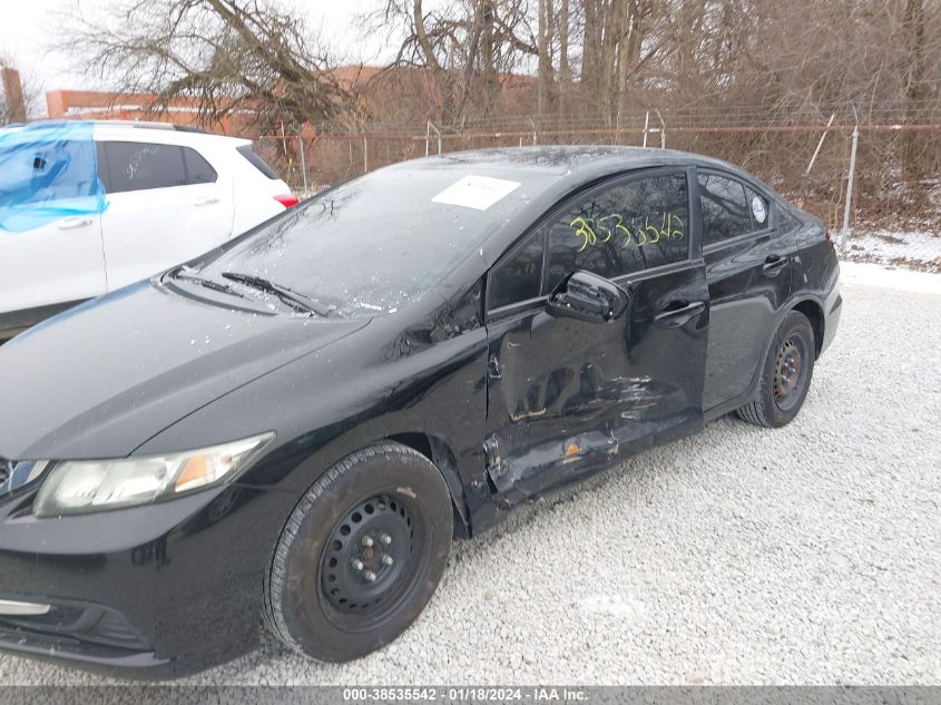 2014 HONDA CIVIC LX - 19XFB2F51EE018881
