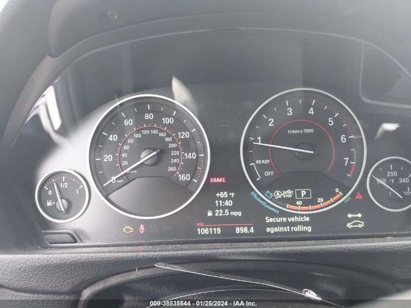 2013 BMW 335I XDRIVE - WBA3B9C54DF586186