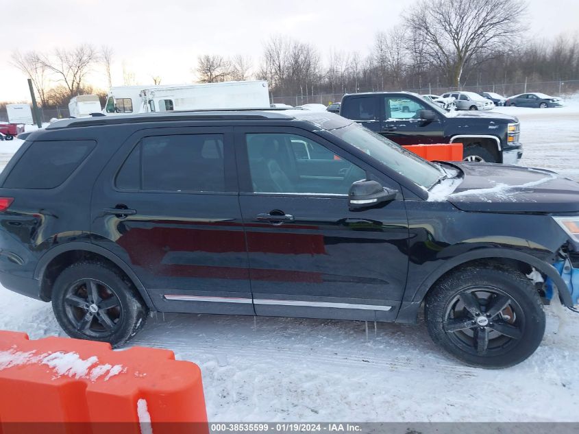 2017 FORD EXPLORER XLT - 1FM5K8D89HGE34849