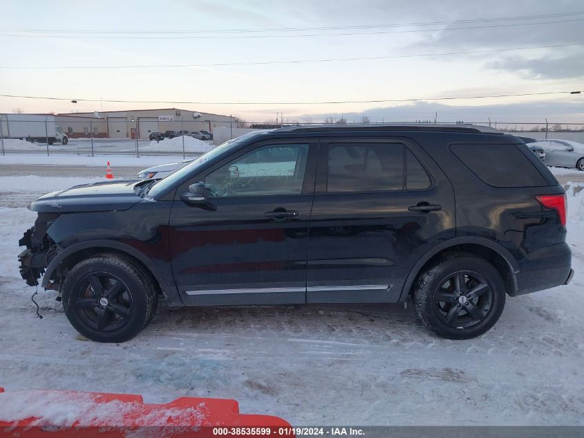 2017 FORD EXPLORER XLT - 1FM5K8D89HGE34849