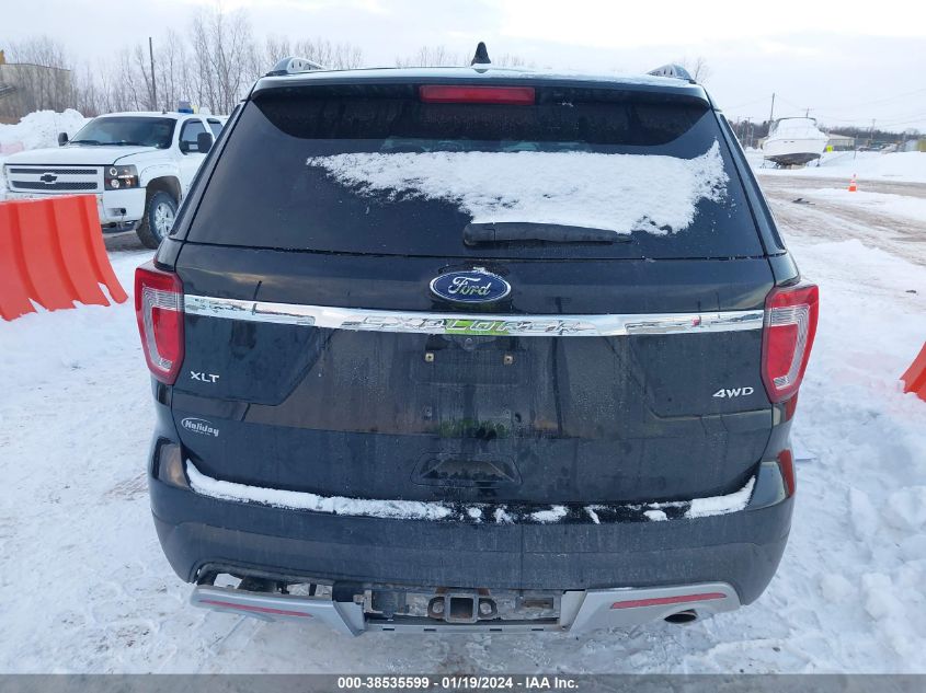 2017 FORD EXPLORER XLT - 1FM5K8D89HGE34849
